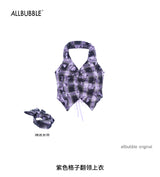allbubble パープルタタードベスト