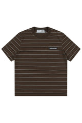 レトロストライプスリムフィットTシャツ