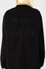 ARCHIVE CROSS JACKET-BLACK