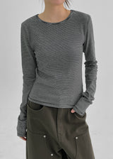 [MADE] Thezbee Round Long Sleeve Tee