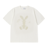25SS ソロラビットエイリアン ショートスリーブ Tシャツ クリーム