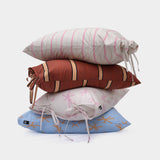 Star Stripe Ribbon Pillowcase