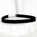 Fabric choker necklace