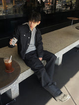 [SET] オーベールノンフェイドカーブドデニムパンツ 2C