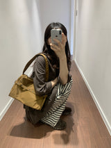 ミロコットンブーツカットパンツ(2color)