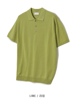 Air Cool Button Collar Short Pants Knit