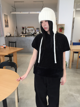 グウェンベルベットドットファーハーフTシャツ（2c）