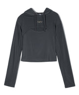 SYMBOL BOLERO HOODIE SET-UP_CH
