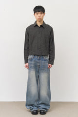 Clo Cut-off Pigment Shirt