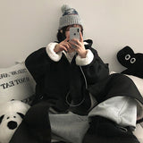 ジャンヌファーウールライニングビッグボクシーフード付きコート
