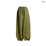(3color) Square Ripstop Wide Jogger Pants