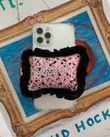 【MADE】 BLKPK frill pillow (tok/keyring)