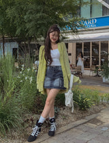 ヨニカーゴデニムミニスカート