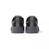 KILLWINNER Retro Thick-soled Chunky Shoes - Black and Gray