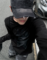 ルーズフィットスウェットシャツTシャツ