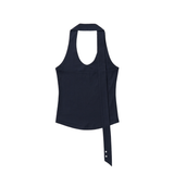 MULTIWAY STRAP HALTER TOP (DEEP NAVY)