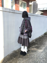 【即日発送】 dot-flip reversible muffler 