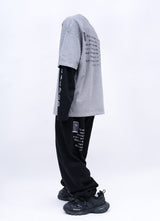 BBD Crushed Faith Pigment T-Shirt (Gray)