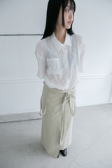 wrinkle over shirt(3colors)