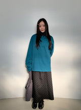 Hiran Button Frill Over Long Sleeve Tee