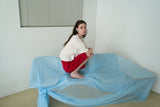 Cozy sweat shorts_red
