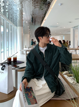 エイデン 401 コットン ラウンドトップ ワイドパンツ