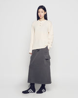 26SS WOMAN ピグメントロングスカート