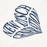 NKG HEART SHORT SLEEVE (IVORY)