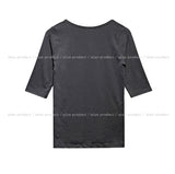 Macha crack numbering elbow length short sleeves