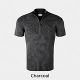 4D Garments Washed Half-Zip Knit