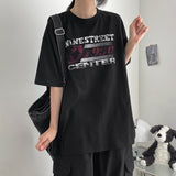 センター ボクシーフィット ショートスリーブ Tシャツ(3 colors) H&L