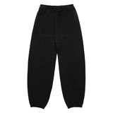 24FW アップサイドダウンロゴナッピングズリーパンツブラック