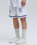 GOTHIC SYMBOL BASEBALL JERSEY SHORTS_WH