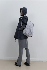 スターキルトパッディドバックパック XL/グレー
