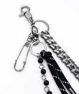 BBD Key Ring B Logo Pants Chain (Silver)