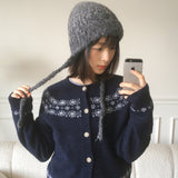 Kune Bokashi Knit Strap Balaclava