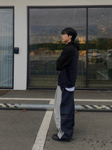 Color Sweat Denim Stitch Balloon 2C