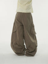 Breeze dyeing cargo pants -3C