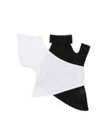  LAYERED SWEAT TOP WHITE