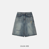 Metz Checked Half Denim (2color)
