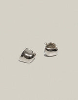 Stone Earrings Silver