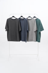 Dette Incision ピグメント半袖Tシャツ