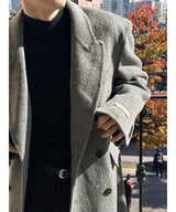 [F/W] Handmade mohair double long coat(3color)