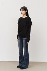 (W) Drape Top