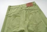 Olive Multi-Pocket Wide Cargo Pants