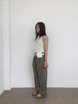 Highland pintuck pants (3color)