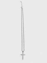 EVAN CUBIC CROSS NECKLACE