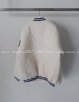 [UNISEX] Baseball quilting padded coat