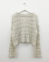Peep Bohemian Punching Knit (2color)