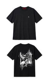 グランマカートゥーンTシャツ ブラック